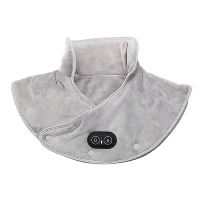 Electric Heating Neck & Shoulder Massager – USB Pain Relief Pad